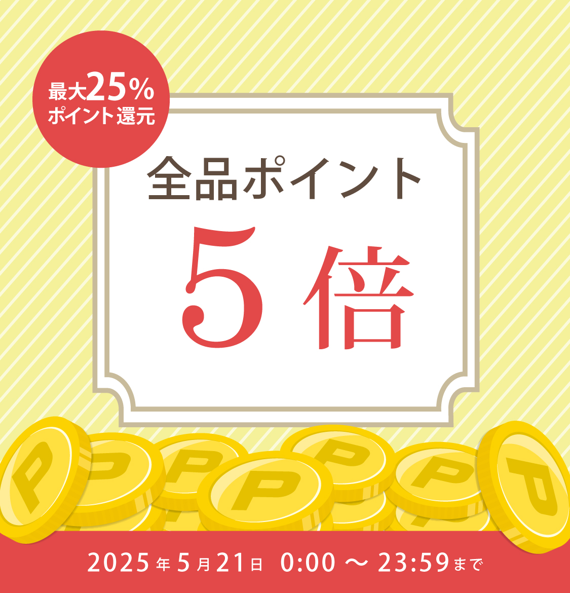 24時間限定★全品P5倍